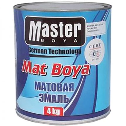 Матовая эмаль MASTER MAT BOYA